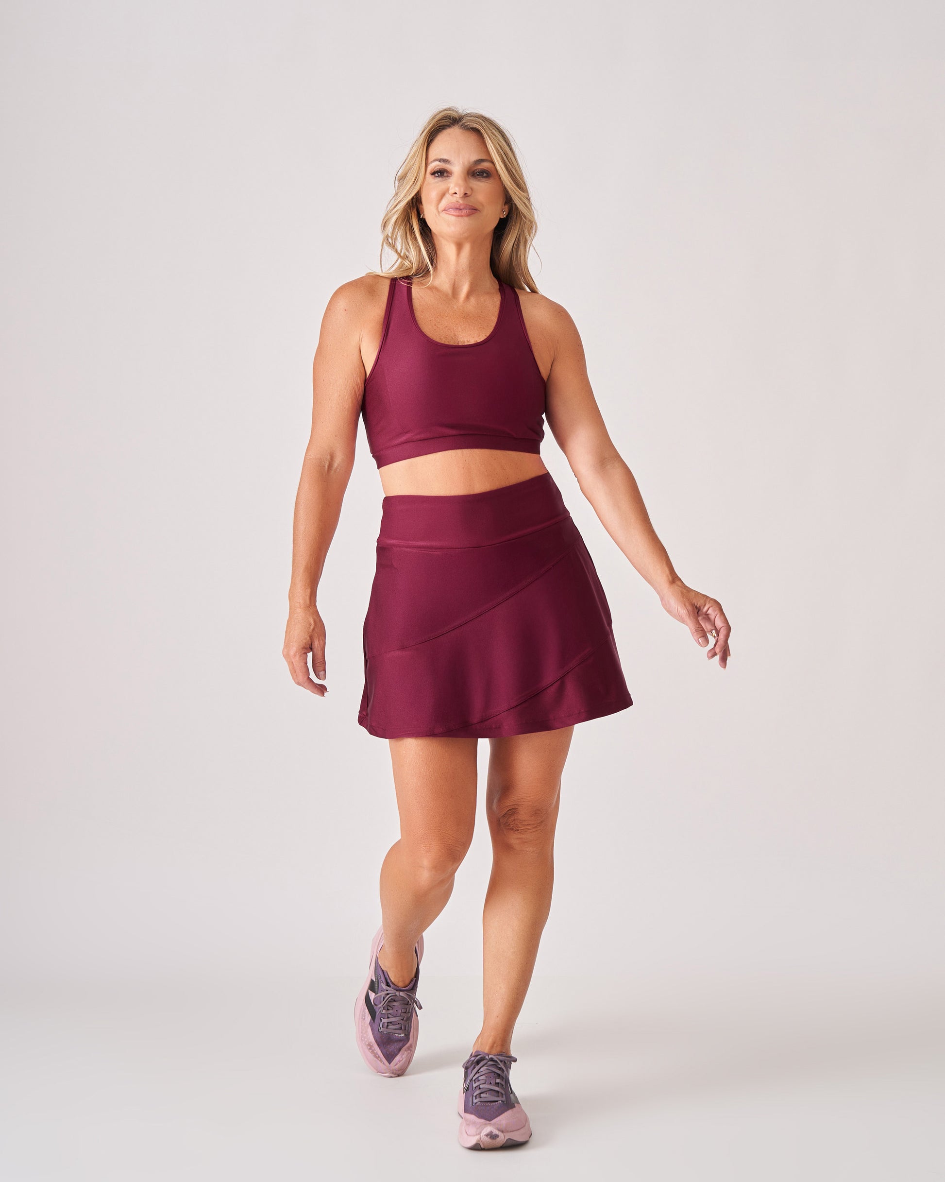 Saia Shorts Grená